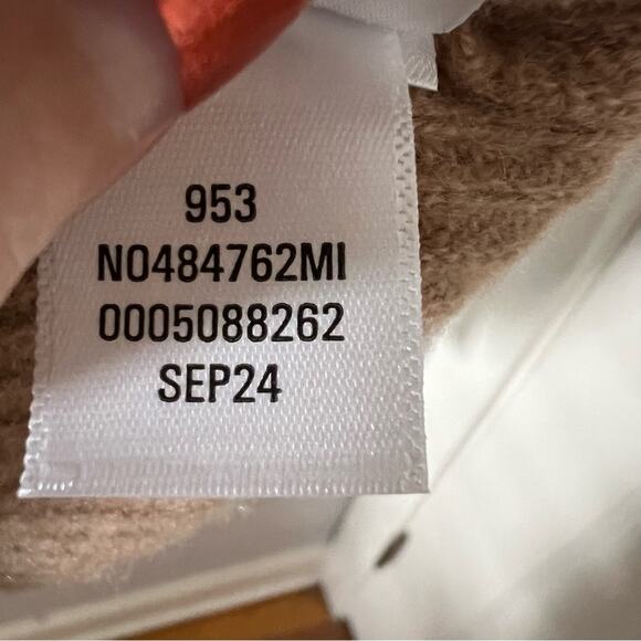 Nordstrom Wool & Cashmere Knit Hoodie in Camel - Picture 7 of 8